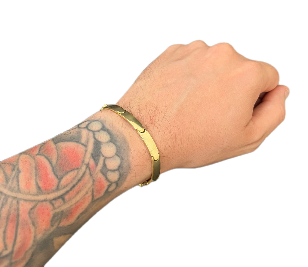 Bracelete Pulseira 6mm 100% Moeda Antiga