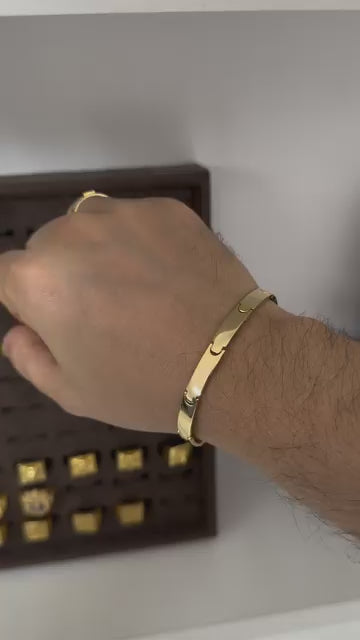 Bracelete Pulseira 6mm 100% Moeda Antiga